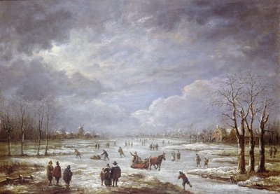 Winterlandschaft von Aert van der Neer